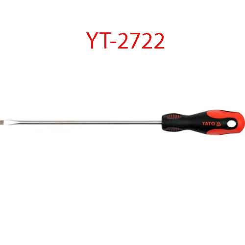 Tuốc-nơ-vít 2 cạnh (-) có nam châm 8x200x8 YATO YT-2722