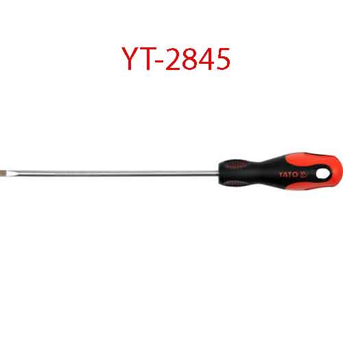 Tuốc-nơ-vít 2 cạnh (-) đầu đục 6x200x6 YATO YT-2845