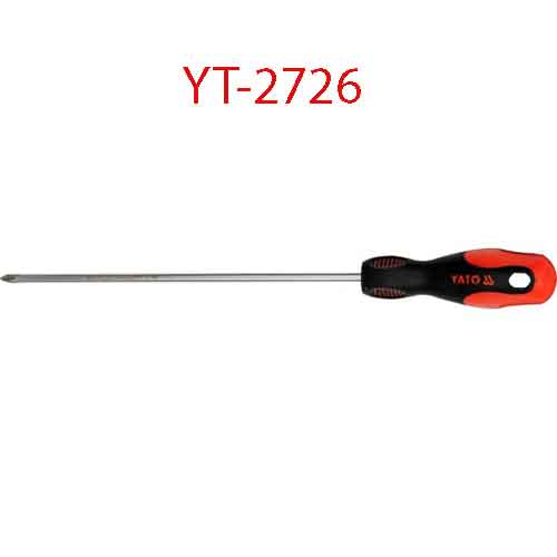 Tuốc-nơ-vít 4 cạnh (+) có nam châm PH0x200x3 YATO YT-2726 