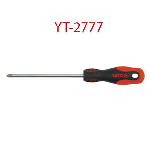 Tuốc-nơ-vít 4 cạnh (+) có nam châm PH2x150x6 YATO YT-2777