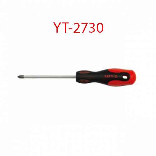 Tuốc-nơ-vít 4 cạnh (+) có nam châm PH2x250x6 YATO YT-2730
