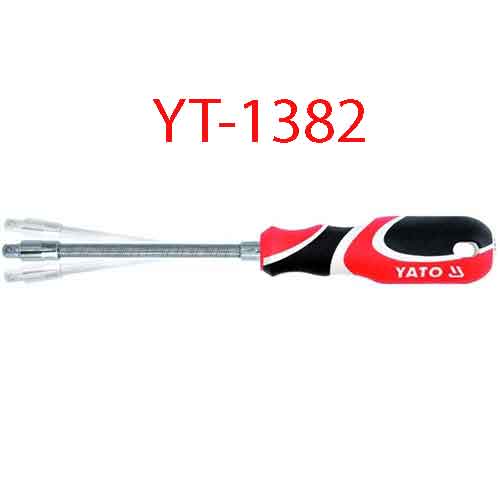 Tuốc-nơ-vít trụ mềm điếu 1/4''x380mm YATO YT-1382