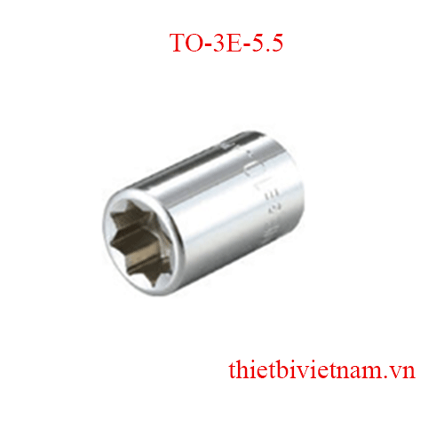 Tuýp 8 cạnh 3/8 inch TONE TO-3E-5.5