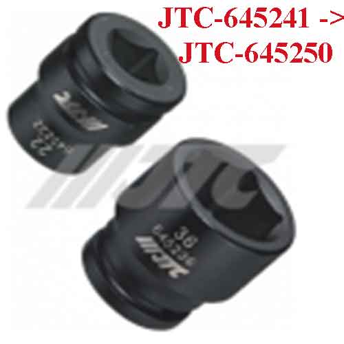 Tuýp dùng cho súng vặn ốc ¾” 41 46 50 mm JTC-645241 -> JTC-645250