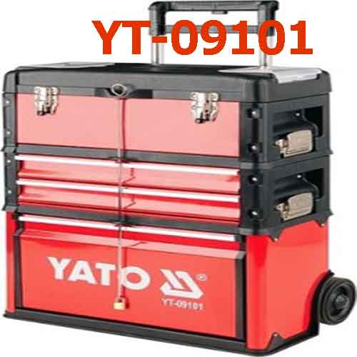 Vali đựng đồ nghề di động 3 ngăn Yato YT-09101