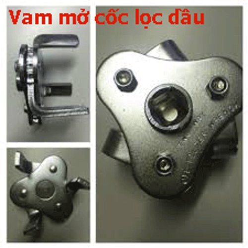 Vam mở cốc lọc dầu đa năng xoay chiều 