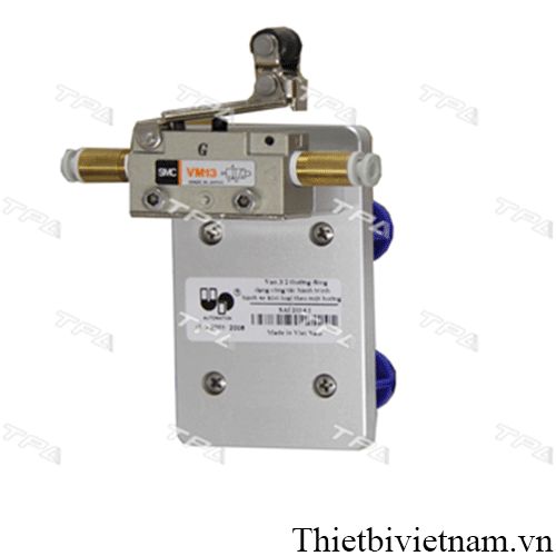 Van 3/2 thường đóng dạng công tắc hành trình bánh xe theo một hướng TPAD.K2901