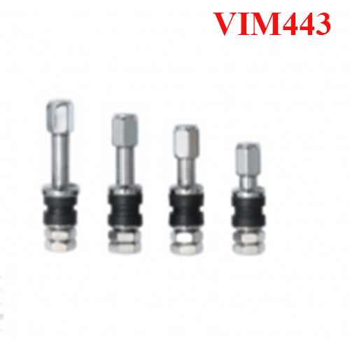 Van cho lốp không săm xe máy CHROME đầu chụp thép VIM443
