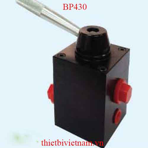 Van tay gạt đóng mở 2 phía, áp suất 700 bar hãng Powerram BP430