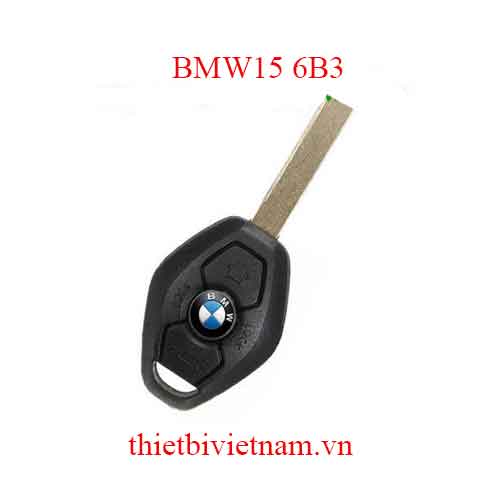 Vỏ Chìa khóa ô tô BMW CAS2 EWS Key Shell 3 Button BMW15 6B3