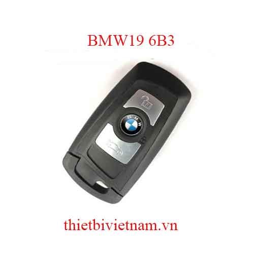 Vỏ Chìa khóa ô tô BMW CAS4 Key Shell 3 Button​ BMW19 6B3
