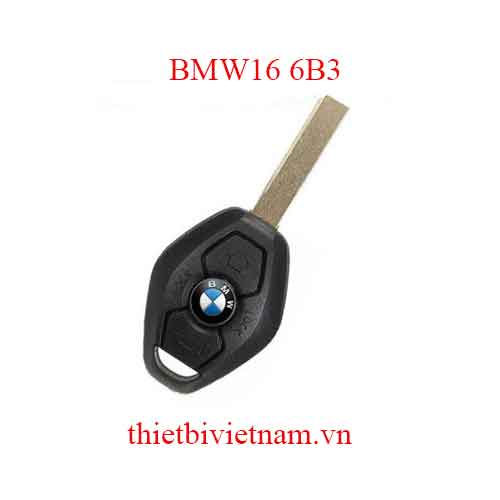 Vỏ Chìa khóa ô tô BMW EWS Key Shell 3 Button With Special Blade Old Style BMW16 6B3