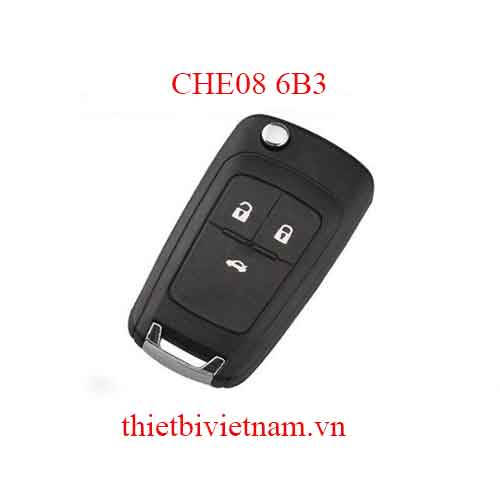 Vỏ Chìa khóa ô tô Chevrolet Key Shell 3 Button Flip CHE08 6B3​