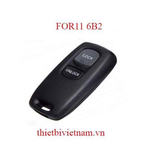 Vỏ Chìa khóa ô tô Ford Everest Key Shell 2 Button Tong Teng FOR11 6B2