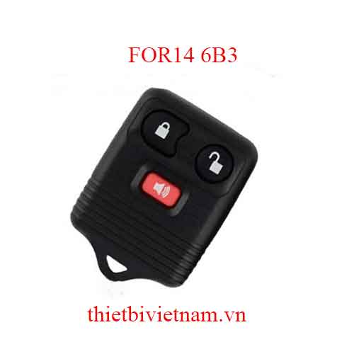 Vỏ Chìa khóa ô tô Ford Everet / Ford Escape KeyShell Tong Teng 3 button FOR14 6B3