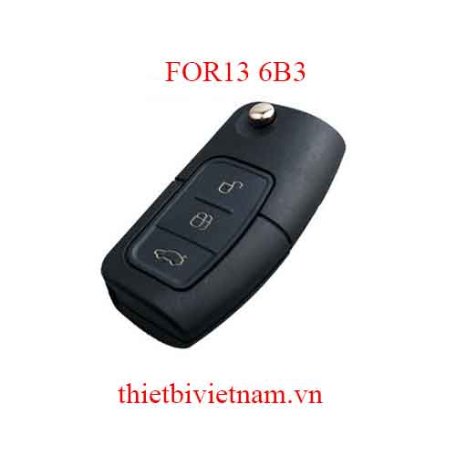 Vỏ Chìa khóa ô tô Ford Forcus KeyShell FOR13 6B3
