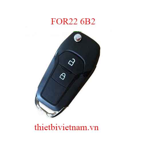 Vỏ Chìa khóa ô tô FORD Wildtrak Keyshell 2 Button FOR22 6B2