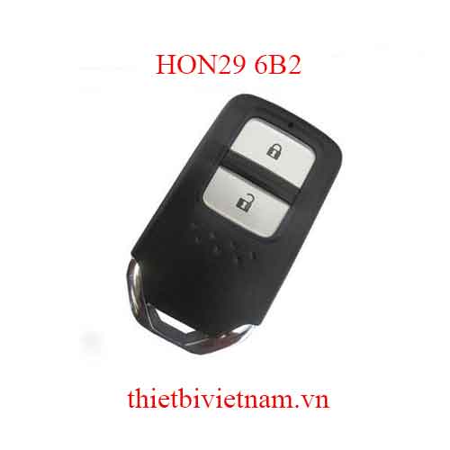 Vỏ chìa khóa ô tô Honda key shell 2 button, keyless go style HON29 6B2
