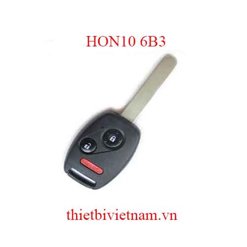 Vỏ Chìa khóa ô tô Honda Key Shell 3 Remote Button HON10 6B3