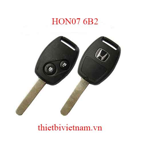 Vỏ Chìa khóa ô tô Honda Key Shell Remote 2 Button HON07 6B2