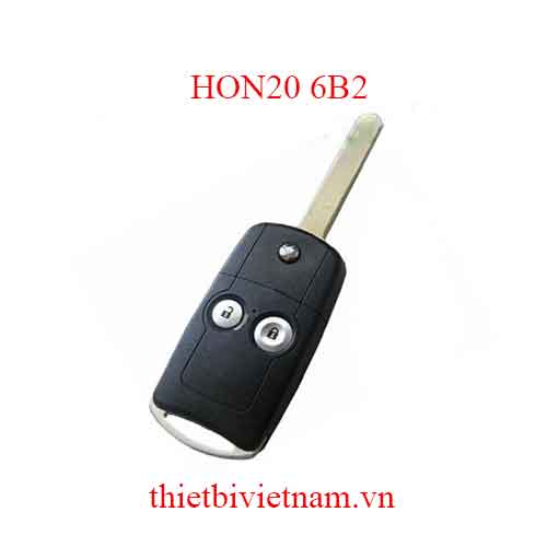 Vỏ Chìa khóa ô tô Honda Key Shell Remote 2 Button HON20 6B2