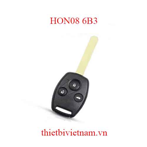 ​Vỏ Chìa khóa ô tô Honda Key Shell Remote 3 Button HON08 6B3