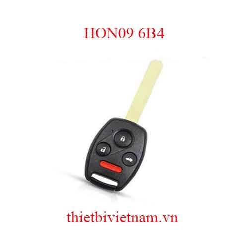 Vỏ Chìa khóa ô tô Honda Key Shell Remote 4 Button HON09 6B4