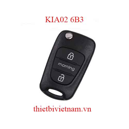 Vỏ Chìa khóa ô tô Kia MORNING Key Shell 3 Button KIA02 6B3