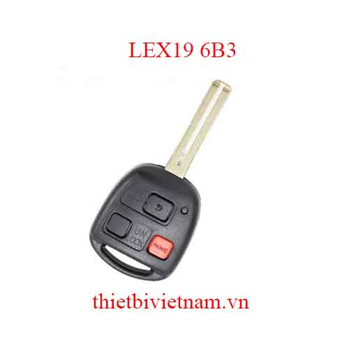 Vỏ Chìa khóa ô tô Lexus Key Shell 3 Button LEX19 6B3
