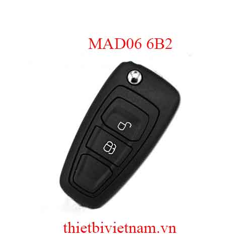 Vỏ chìa khóa ô tô Mazda Key Shell 2 Button Flip MAD06 6B2