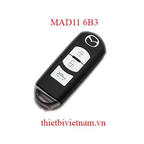 Vỏ Chìa khóa ô tô Mazda Key Shell 3 Button (Keyless Go Style For Mazda 5 / Mazda 6) MAD11 6B3