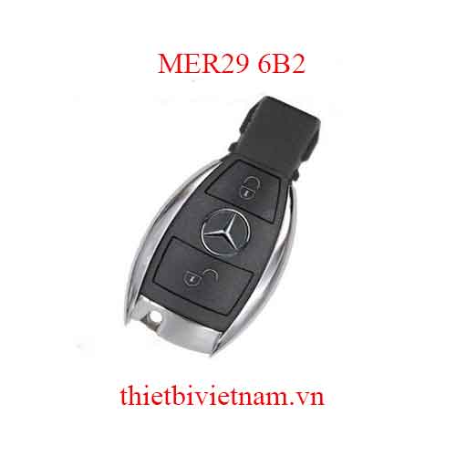 Vỏ Chìa khóa ô tô Mercedes Key Shell 2 Button Round / Square Head MER29 6B2