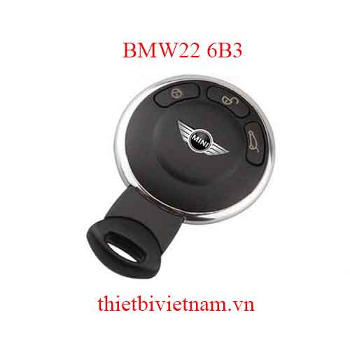 Vỏ Chìa khóa ô tô MINI Cooper Key Shell 3 Button BMW22 6B3