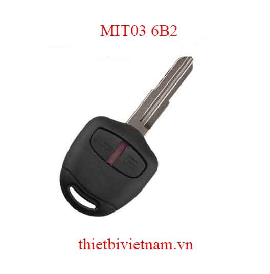 Vỏ Chìa khóa ô tô Mitsubishi Grandis Shell Remote key 2 Button MIT03 6B2