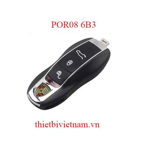 Vỏ Chìa khóa ô tô Porsche Key Shell 3 Button POR08 6B3