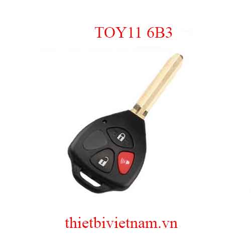 Vỏ Chìa khóa ô tô Toyota Camry Key Shell 3 Button TOY11 6B3