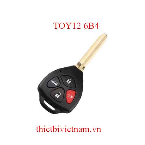 Vỏ Chìa khóa ô tô Toyota Camry Key Shell 4 Button TOY12 6B4