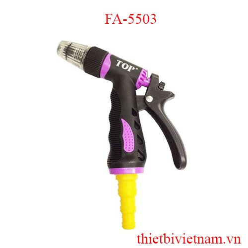 VÒI XỊT TƯỚI CÂY, RỬA XE 1 TIA (3 KIỂU PHUN) TOP - FA-5503