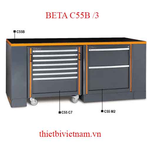 WORKBENCH & CAB C7 + MOD. M2 BETA MODEL C55B /3