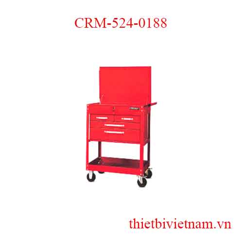 Xe đẩy dụng cụ 2 tầng 4 ngăn Crossman CRM-524-0188