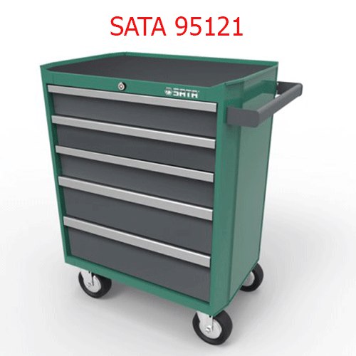 Xe đẩy dụng cụ 5 ngăn SATA 95121