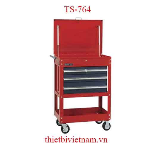 XE ĐẨY DỤNG CỤ KHÔNG CHỨA ĐỒ CÓ 4 NGĂN KÉO HÃNG GENIUS MODEL TS-764 