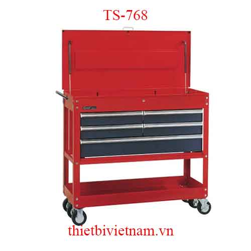 XE ĐẨY DỤNG CỤ KHÔNG CHỨA ĐỒ CÓ 5 NGĂN KÉO HÃNG GENIUS MODEL TS-768 