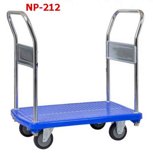 Xe đẩy hàng sàn nhựa tay đẩy 2 chiều SUMO Thái Lan NP-212