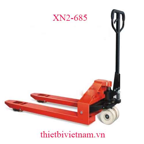 Xe Nâng Mitsubishi 2 tấn càng 685mm bánh nhựa XN2-685