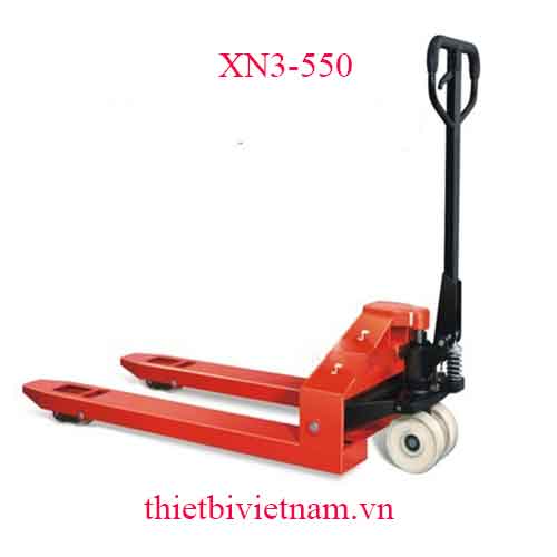 Xe Nâng Mitsubishi 3 tấn càng 550mm bánh nhựa XN3-550