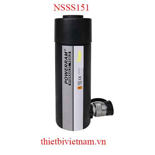 Xylanh thủy lực 1 chiều 15 tấn, hồi về bằng lò xo hãng Powerram NSSS151